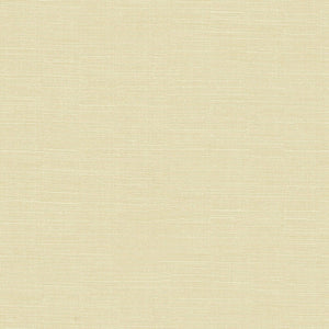 Shimmery Bone Beige Faux Linen Upholstery Drapery Fabric