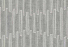 Load image into Gallery viewer, 118” Wide Sheer Off White Geometric Abstract Drapery Fabric FB
