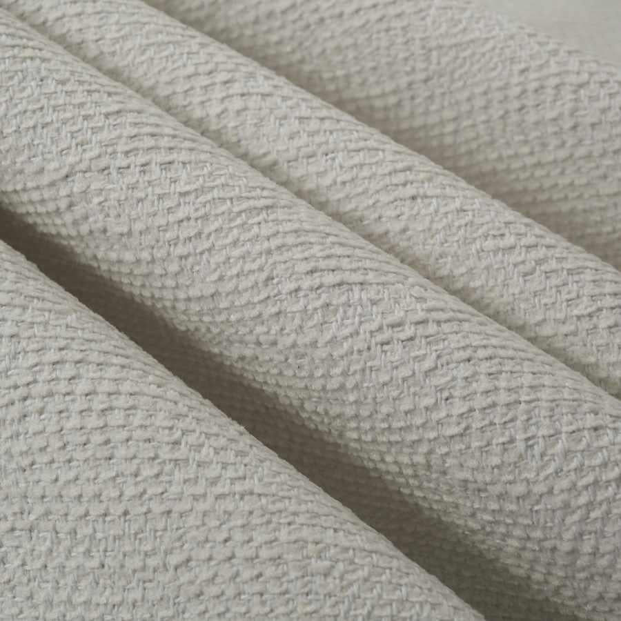 Crypton Stain Resistant Cream White Geometric Upholstery Fabric FB