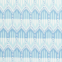 Load image into Gallery viewer, Pair of Custom Made Schumacher Bukhara Ikat Pillow Covers - Both Sides