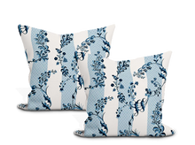 Load image into Gallery viewer, Pair of Custom Made Schumacher Bagatelle Pillow Covers - Both Sides
