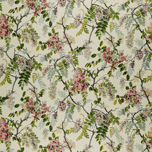 Load image into Gallery viewer, Pair of Custom Made Schumacher Wisteria Vine Pillow Covers - Both Sides