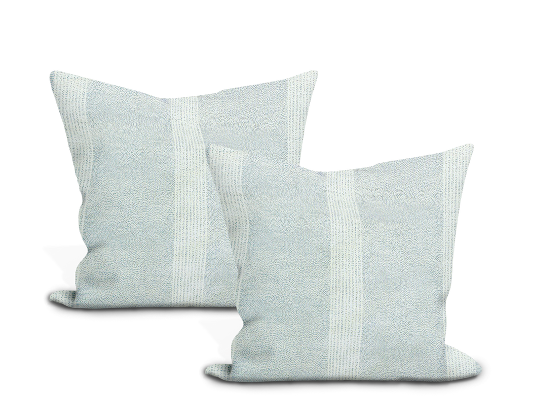 Sister Parish Dot Fabric Pillow Covers