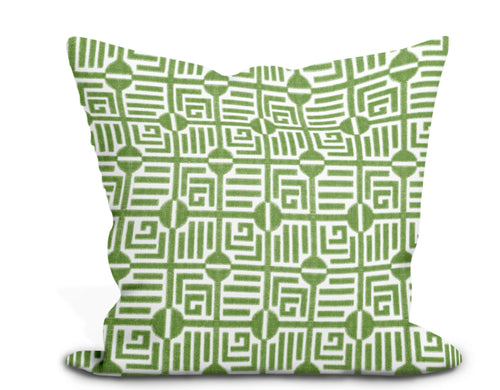 Thibaut Labyrinth Velvet Pillow