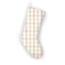 Load image into Gallery viewer, Thibaut Saybrook Check Christmas Stocking