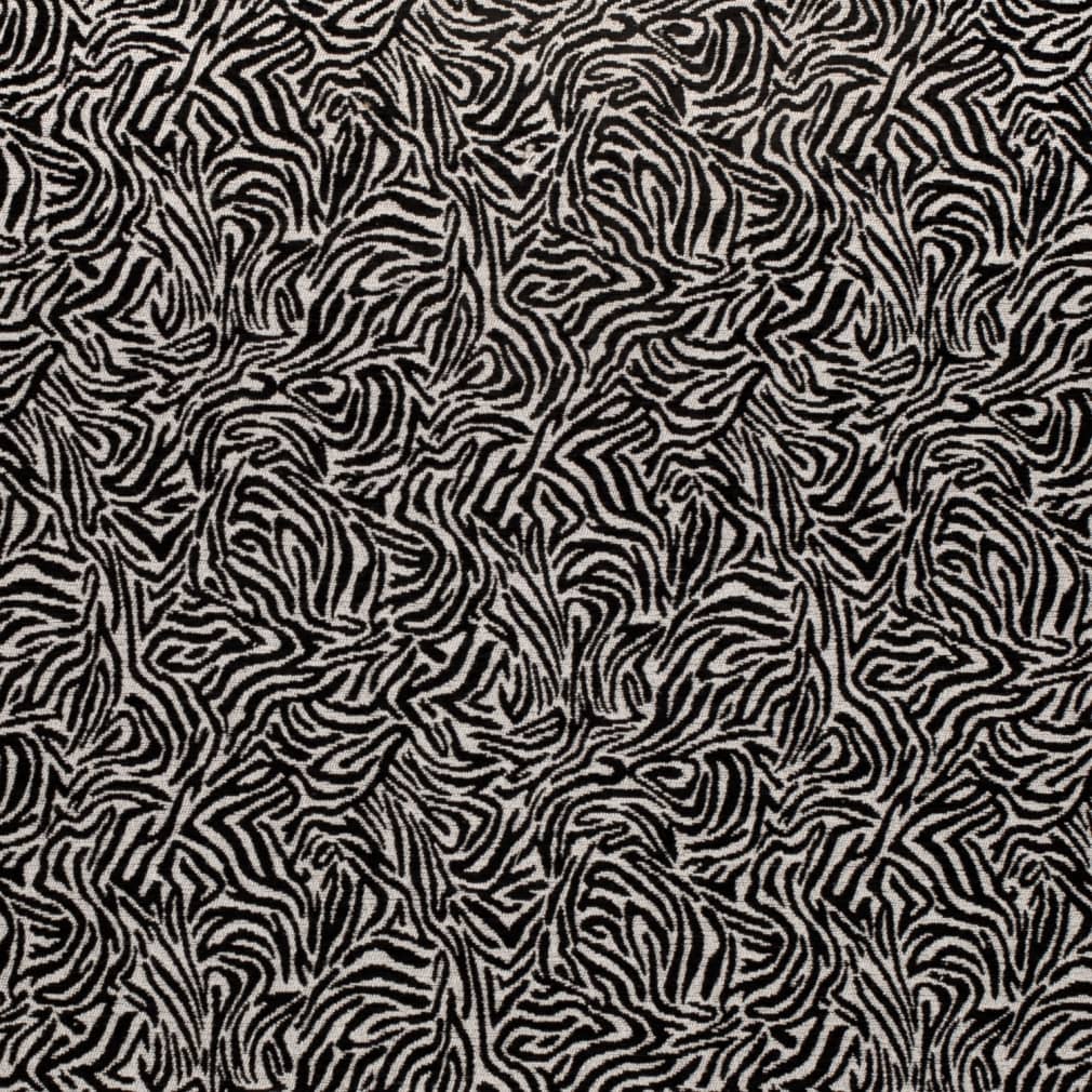 Grey Scandinavian Designer Fabric by the Yard Abstract Pattern 