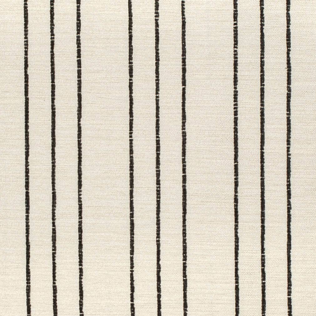 Beige Black Stripe Upholstery Fabric