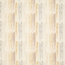 Load image into Gallery viewer, Heavy Duty Fade Resistant Cream Mustard Gold Grey Brown Abstract Geometric Upholstery Fabric