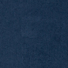 Load image into Gallery viewer, Heavy Duty Fade Resistan Indigo Navy Blue Corduroy Upholstery Fabric