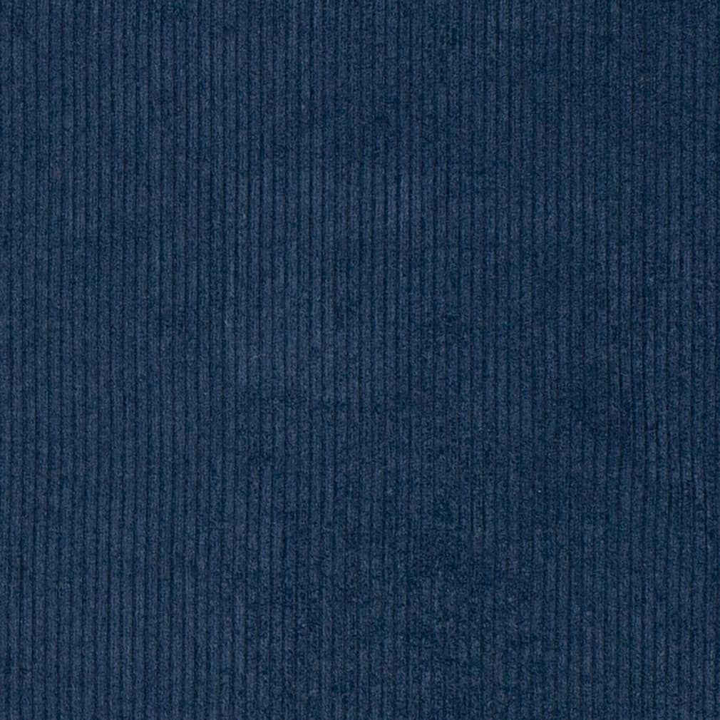 Heavy Duty Fade Resistan Indigo Navy Blue Corduroy Upholstery Fabric