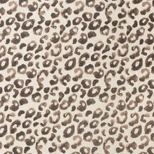 Load image into Gallery viewer, Heavy Duty Beige Brown Cheetah Animal Pattern Upholstery Fabric
