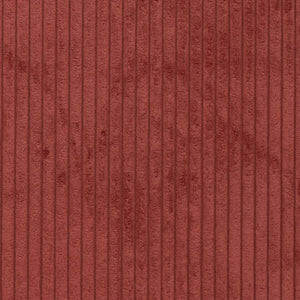 Heavy Duty Fade Resistan Chilli Rusty Brown Corduroy Upholstery Fabric