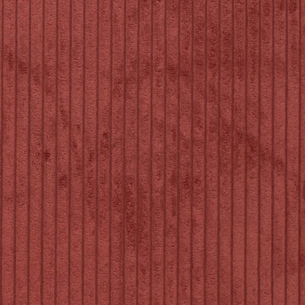 Heavy Duty Fade Resistan Chilli Rusty Brown Corduroy Upholstery Fabric