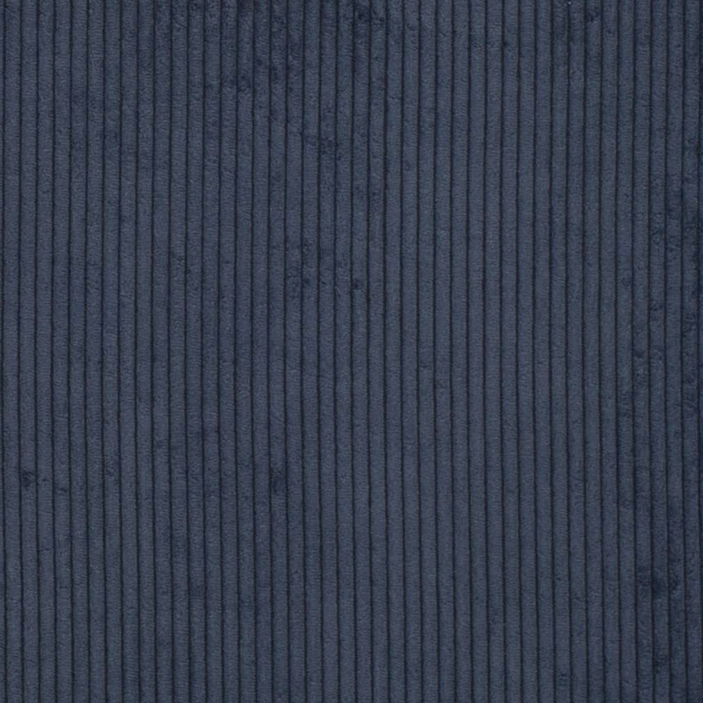 Heavy Duty Fade Resistan Marine Navy Blue Corduroy Upholstery Fabric