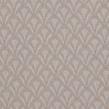 Load image into Gallery viewer, Heavy Duty Art Deco Fan Sage Grey Upholstery Drapery Fabric