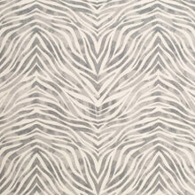 Load image into Gallery viewer, Heavy Duty Cream Grey Tiger Animal Pattern Upholstery Fabric