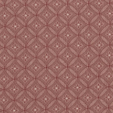Load image into Gallery viewer, Heavy Duty Victorian Medallion Garnet Burgundy Red Upholstery Drapery Fabric