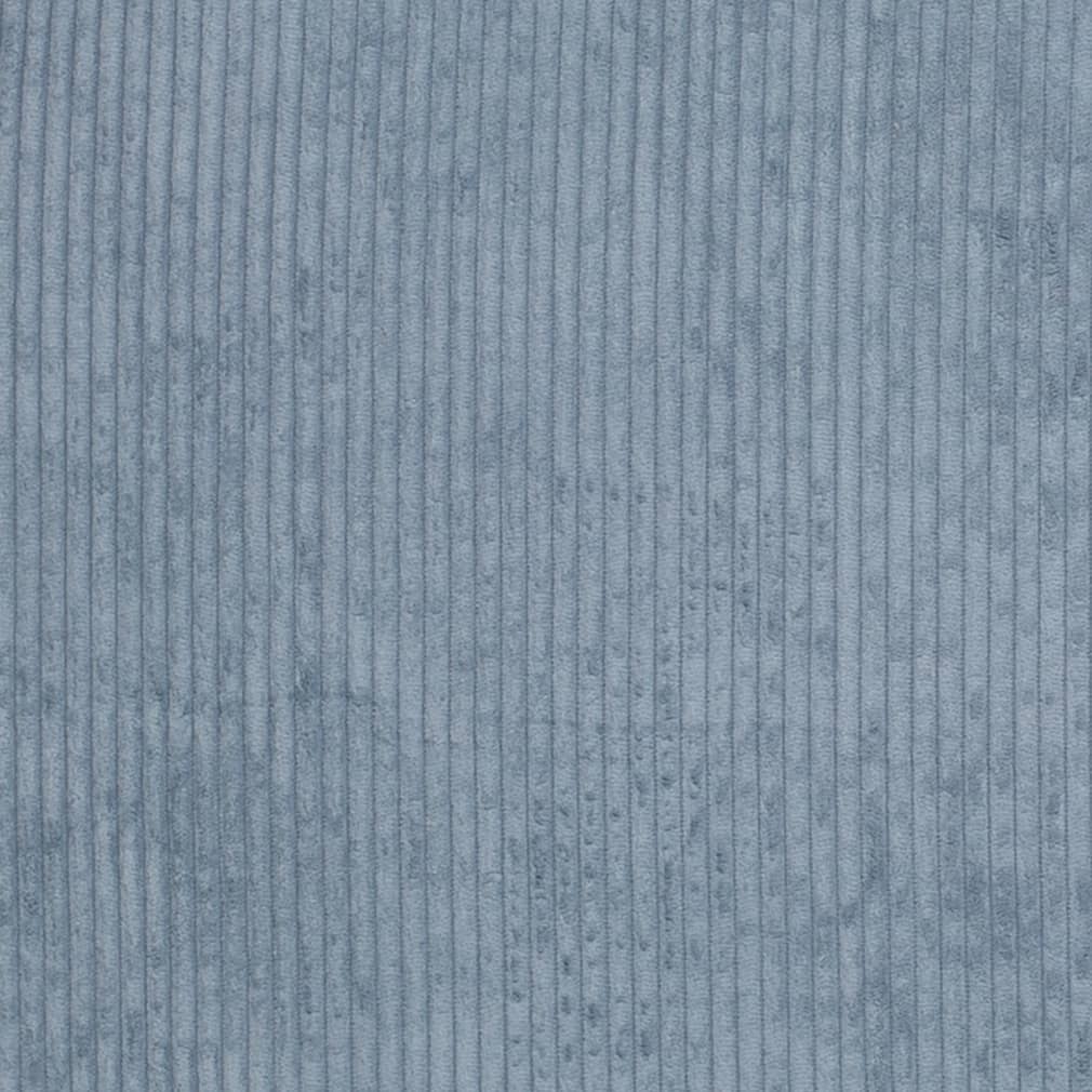Heavy Duty Fade Resistan Wedgewood Blue Corduroy Upholstery Fabric