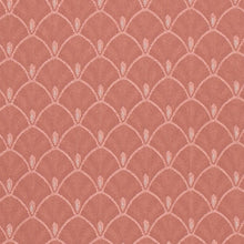 Load image into Gallery viewer, Heavy Duty Art Deco Fan Dusty Rose Upholstery Drapery Fabric