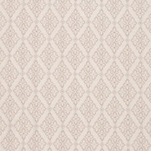 Load image into Gallery viewer, Heavy Duty Damask Diamond Light Grey Taupe Upholstery Drapery Fabric