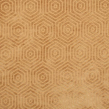 Load image into Gallery viewer, Heavy Duty Fade Resistant Mustard Gold Geometric Chenille Upholstery Fabric