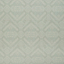 Load image into Gallery viewer, Stain Resistant Crypton Seafoam Aqua Taupe Cream Abstract Upholstery Drapery Fabric
