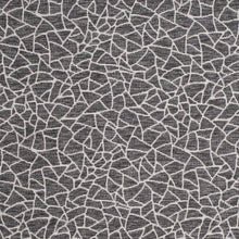 Load image into Gallery viewer, Heavy Duty Cream Charcoal Grey Abstract Animal Pattern Upholstery Fabric