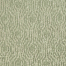 Load image into Gallery viewer, Stain Resistant Sage Green Geometric Chenille Upholstery Drapery Fabric