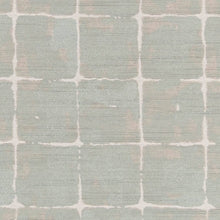 Load image into Gallery viewer, Stain Resistant Crypton Aqua Seafoam White Grey Abstract Upholstery Drapery Fabric