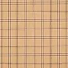 Load image into Gallery viewer, Heavy Duty Fade Resistant Beige Brown Plaid Upholstery Fabric