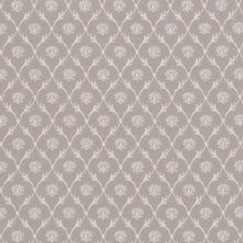 Load image into Gallery viewer, Heavy Duty Floral Diamond Light Grey Taupe Upholstery Drapery Fabric