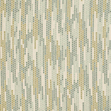 Load image into Gallery viewer, Stain Resistant Cream Teal Aqua Olive Green Abstract Upholstery Drapery Fabric