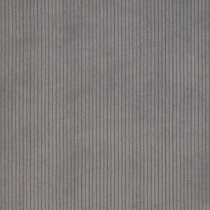 Heavy Duty Fade Resistan Metal Grey Corduroy Upholstery Fabric