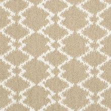 Load image into Gallery viewer, Heavy Duty Beige Cream Ethnic Geometric Upholstery Fabric
