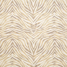 Load image into Gallery viewer, Heavy Duty Cream Mustard Taupe Animal Pattern Upholstery Fabric