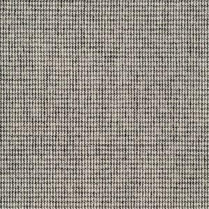 Charcoal Black Grey White Mini Houndstooth Upholstery Fabric