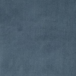 Heavy Duty Fade Resistan Cornflower Blue Corduroy Upholstery Fabric