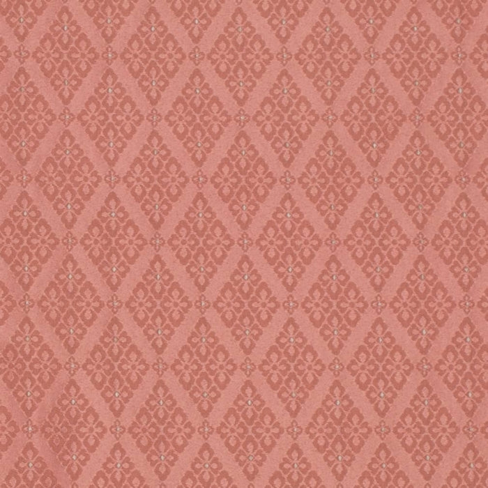 Heavy Duty Damask Diamond Dusty Rose Upholstery Drapery Fabric