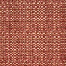 Load image into Gallery viewer, Rusty Red Mustard Yellow Gold MCM Tweed Upholstery Fabric