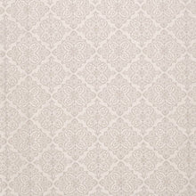 Load image into Gallery viewer, Heavy Duty Damask Medallion Light Grey Taupe Upholstery Drapery Fabric