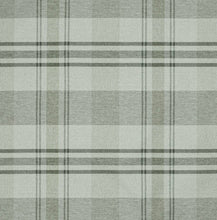 Load image into Gallery viewer, Stain Resistant Sage Green Olive Tartan Plaid Upholstery Drapery Fabric