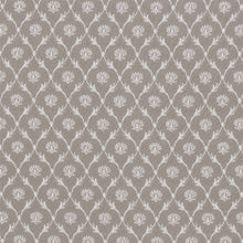 Load image into Gallery viewer, Heavy Duty Floral Diamond Sage Grey Upholstery Drapery Fabric