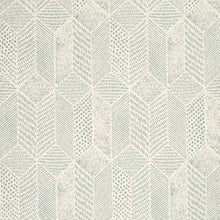 Load image into Gallery viewer, Stain Resistant Cream Teal Abstract Upholstery Drapery Fabric