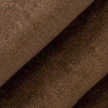 Load image into Gallery viewer, Heavy Duty Fade Resistant Coffee Brown Velvet Upholstery Fabric
