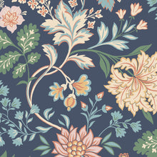 Load image into Gallery viewer, Schumacher Alicia Wallpaper 2008 / Navy