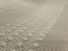Load image into Gallery viewer, Remnant Schumacher Lubeck Stripe Natural Upholstery Fabric