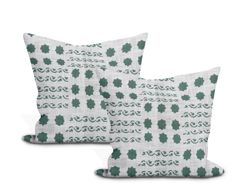 Sister Parish Campobello  Fabric Pillow Covers