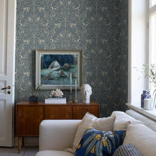 Load image into Gallery viewer, Schumacher Under The Elder Tree  Wallpaper 2047 / Midnight