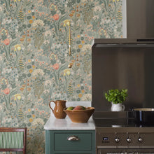 Load image into Gallery viewer, Schumacher Blomsterhav Wallpaper 2054 / Taupe