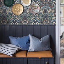 Load image into Gallery viewer, Schumacher Blomstervall Wallpaper 2097 / Midnight Multi